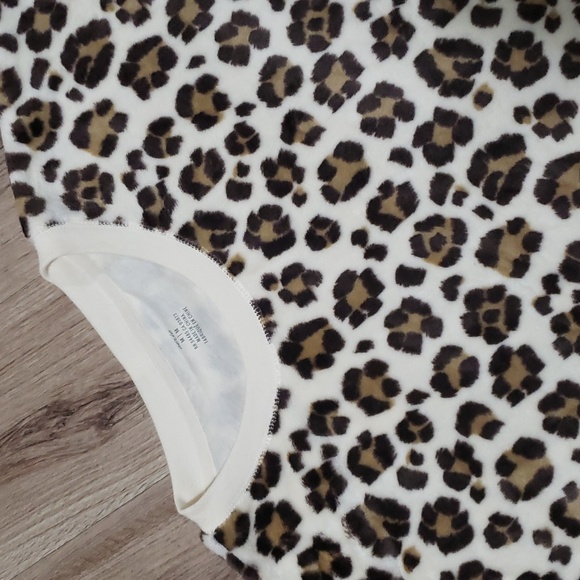 Aerie Lounge Super Soft Plush Leopard Print Sweater - Picture 6 of 9